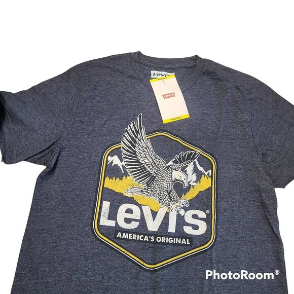 Levi's Eagle Graphic Tee Mens size Medium NEW WITH TAGS - Picture 6 of 8